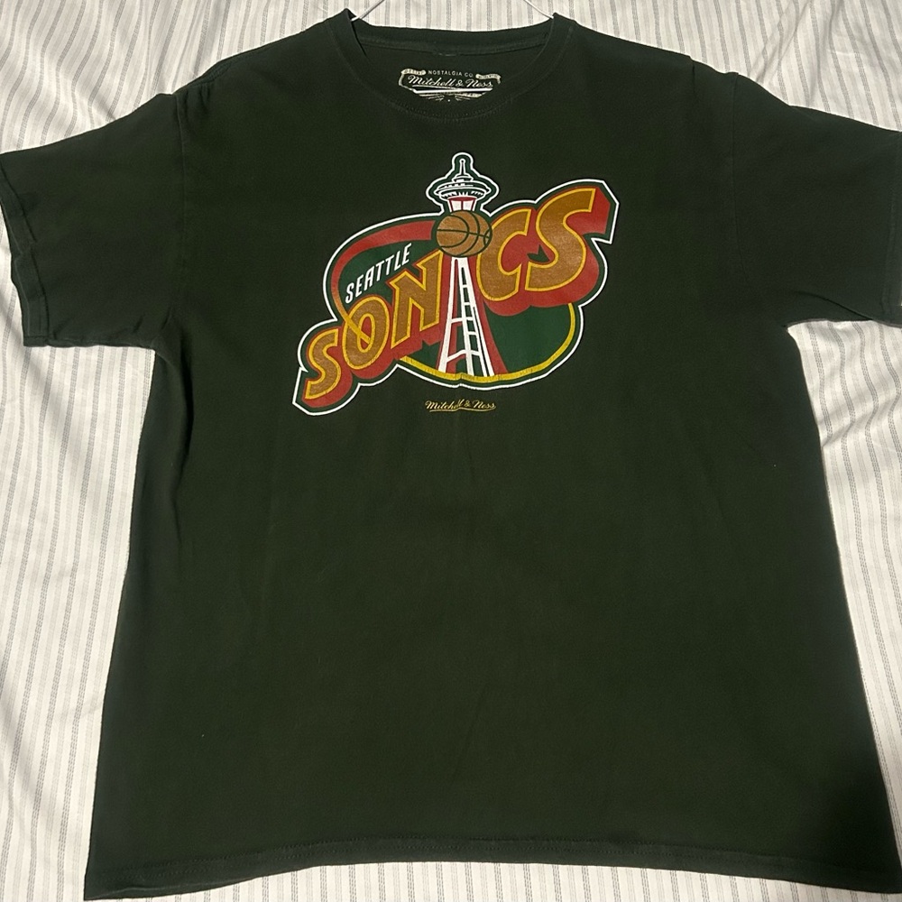 Seattle Sonics Vintage Men’s T-Shirt - Green